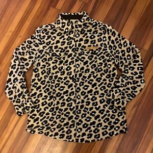 NWT 🌹 Simply Southern Fleece Button Down Size S
